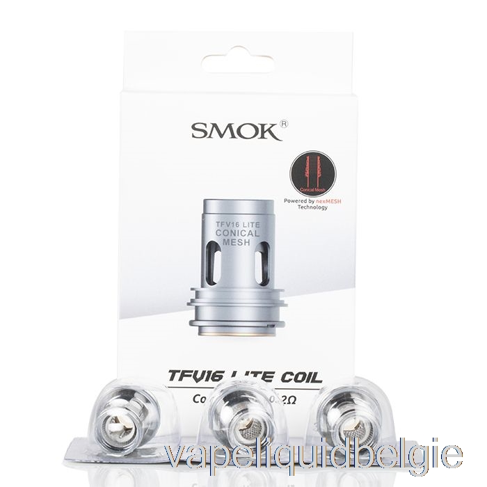 Vape België Smok Tfv16 Lite Vervangingsspoelen 0.2ohm Conische Mesh-spoelen